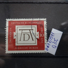 Timbru Germania stampilat-Deutsche Bundespost Berlin-1971-MC667