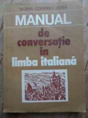 Manual De Conversatie In Limba Italiana - D. Condrea Derer ,527597 foto