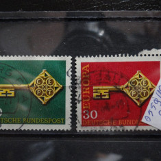 Serie completa timbre Germania-Deutsche Bundespost -1968-MC559
