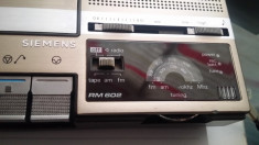 Siemens RM 602 RADIO CASETOFON foto