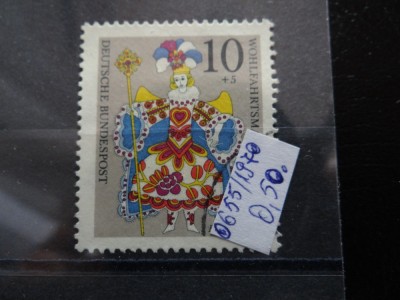 Timbru Germania stampilat-Deutsche Bundespost -1970-MC655 foto