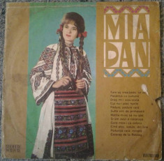 Disc vinil Mia Dan 20 lei G+ sau 45 VG, EPE 0806,muzica populara foto