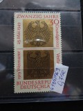 Serie completa timbre Germania-Deutsche Bundespost -1969-MC585