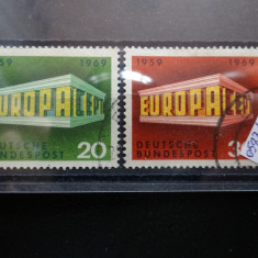 Serie completa timbre Germania-Deutsche Bundespost -1969-MC583