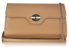 Geanta clutch nude foto