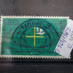 Timbru Germania stampilat-Deutsche Bundespost -1968-MC568