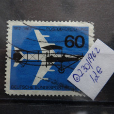 Timbru Germania stampilat-Deutsche Bundespost Berlin-1962-MC230