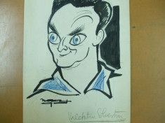 Neagu Radulescu caricatura Valentin Silvestru foto