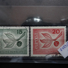 Serie completa timbre Germania-Deutsche Bundespost -1965-MC483