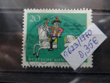 Timbru Germania stampilat-Deutsche Bundespost -1970-MC623