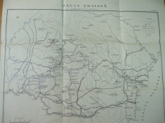 Dacia traiana harta Constantin Giurescu foto