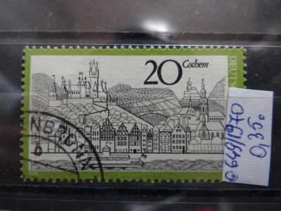 Timbru Germania stampilat-Deutsche Bundespost -1970-MC649 foto