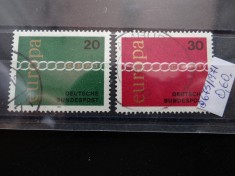 Serie completa timbre Germania stampilate-Deutsche Bundespost -1971-MC675
