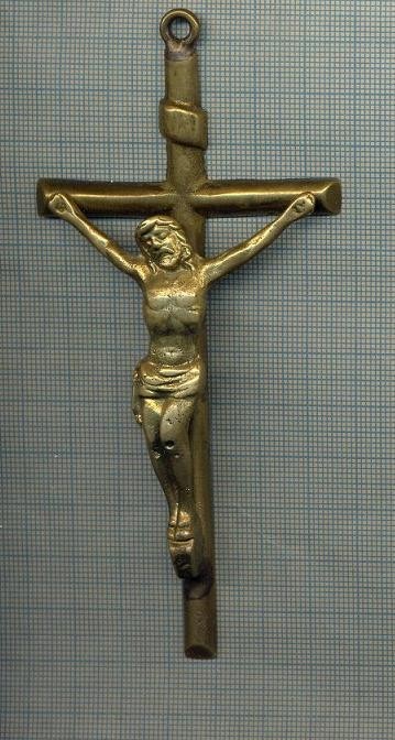 ATAM2001 MEDALION? 953 - CRUCIFIX METALIC-INTERESANT -starea care se vede