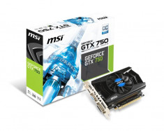 Placa video MSI N750-1GD5/OCV1 bulk foto