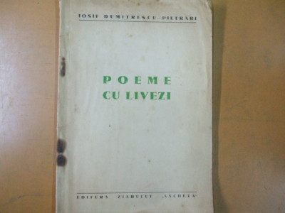 I. Dumitrescu - Pietrari Poeme cu livezi Targoviste Unirea 200 foto