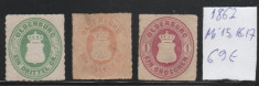 Oldenburg - state germane - timbru nestampilat - 1862 neuzate foto