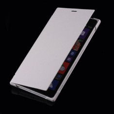 Husa Nokia Lumia 925 Flip Case White foto