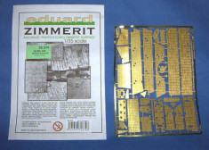 + Set 1/35 Eduard 35379 - Zimmerit pt Elefant (pt. Dragon) + foto