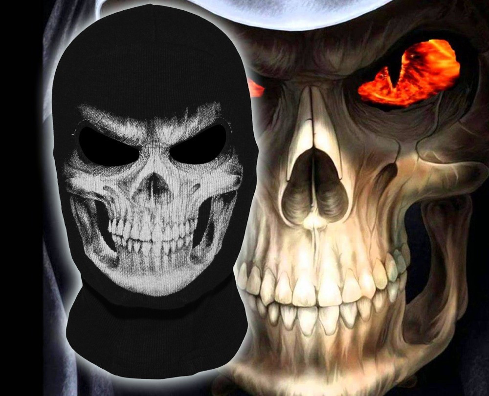 Masca Cagula Grim Reaper Skull Ghost ski snowboard motor party Halloween  +CADOU! | arhiva Okazii.ro
