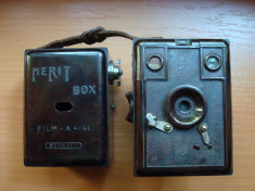 Aparat foto, vechi, de colectie MERIT BOX Germany anii &amp;#039;30 . Rar ! Foto film . foto