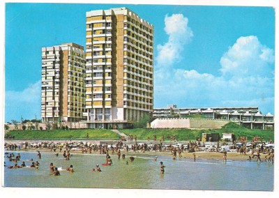 % carte postala(marca fixa)-SATURN-Plaja foto