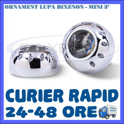 ORNAMENT LUPA LUPE BIXENON ULTRAMOTO - MODEL MINI MC-R - 3 INCH foto