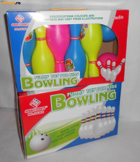 Bowling cu popice pentru copii - un joc funny, de socializare foto