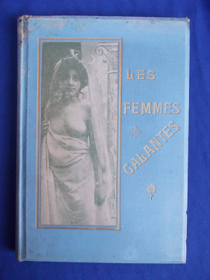 LES FEMMES GALANTES * SCENE RECONSTITUITE DUPA FOTOGRAFII ~ 1900 , EROTICA foto