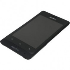 Display cu touchscreen si rama Sony ST27i Xperia Go Original Negru foto