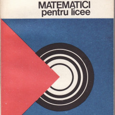 Matematica-Complemente de matematici pentru licee- Ionescu