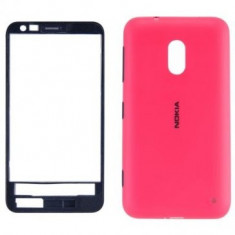 Carcasa Nokia Lumia 620 Originala Roz foto