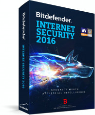 Bitdefender Internet Security 2016, 3 ani, 1 utilizator IT Premium foto