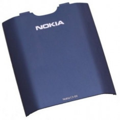Capac baterie Nokia C3 Original Albastru SWAP foto
