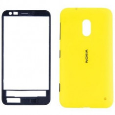 Carcasa Nokia Lumia 620 Originala Galbena foto