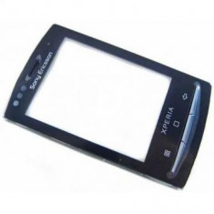Carcasa fata cu touchscreen Sony Ericsson XPERIA X10 mini pro Originala Neagra S foto