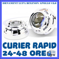 ORNAMENT LUPA LUPE BIXENON ULTRAMOTO - MODEL APOLLO V3.0 - 3 INCH