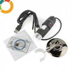 Microscop digital USB-500X -2MP- 8 LED-uri foto