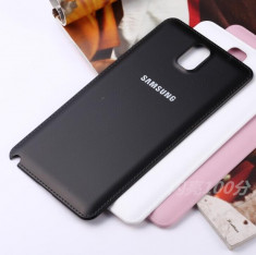 Capac baterie pe negru Samsung Galaxy Note 3 N9000 N9005 N9006 foto