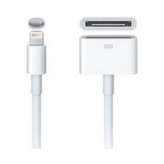 Cablu cu adaptor conector date Apple lightning USB la conector 30 pini - Apple s foto