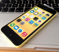 iPhone 5c, Galben, Nou foto