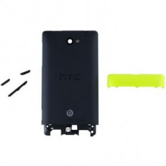 Carcasa HTC Windows Phone 8s 2 piese Originala Neagra-Verde foto
