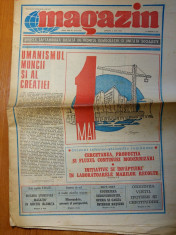 ziarul magazin 2 mai 1987 ( nr. cu ocazia zilei de 1 mai ) foto