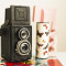 Lubitel 2 - aparat foto rusesc vechi functional (format film lat) 75mm + Etui