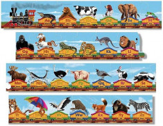 Puzzle De Podea Trenul Alfabet Melissa And Doug foto