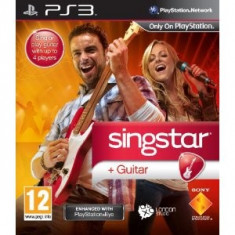 Singstar Guitar Ps3 foto