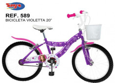 Bicicleta 20&amp;quot; Violeta foto