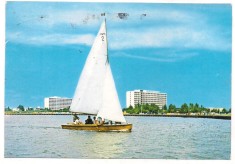 % carte postala(marca fixa)-MAMAIA -vedere pe lac