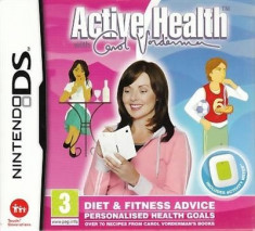 Active Health Carol Vorderman With Activity Meter Nintendo Ds foto