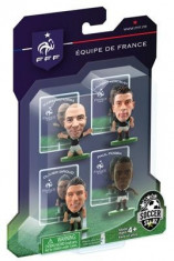 Figurine Soccerstarz France 4 Figurine Benzema Giroud Koscielny And Pogba 2014 foto